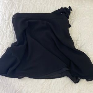 Small black skirt